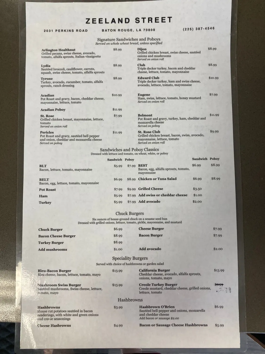 Menu 3