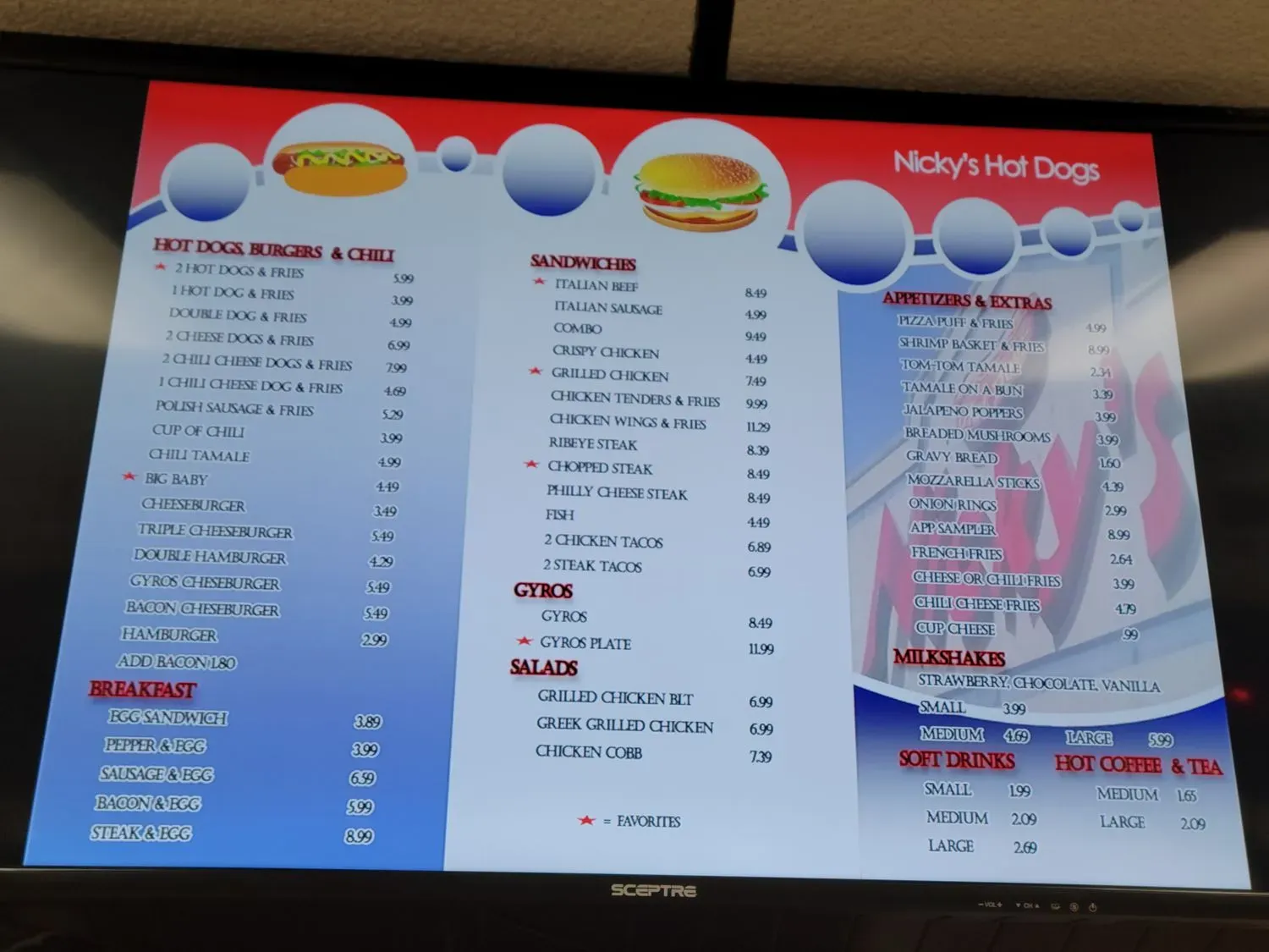 Menu 3