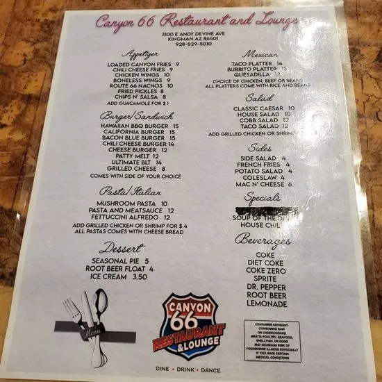 Menu 4