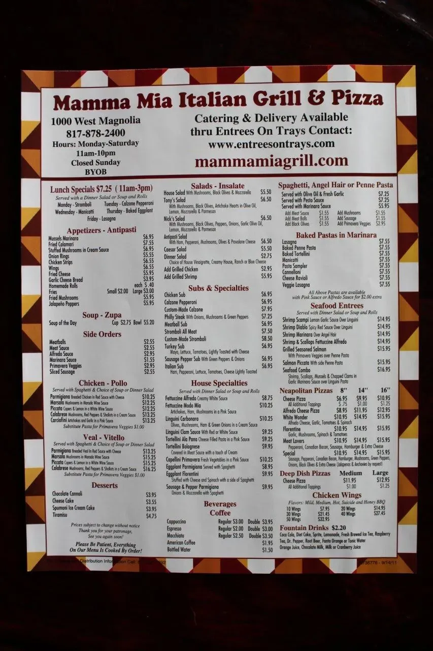 Menu 6