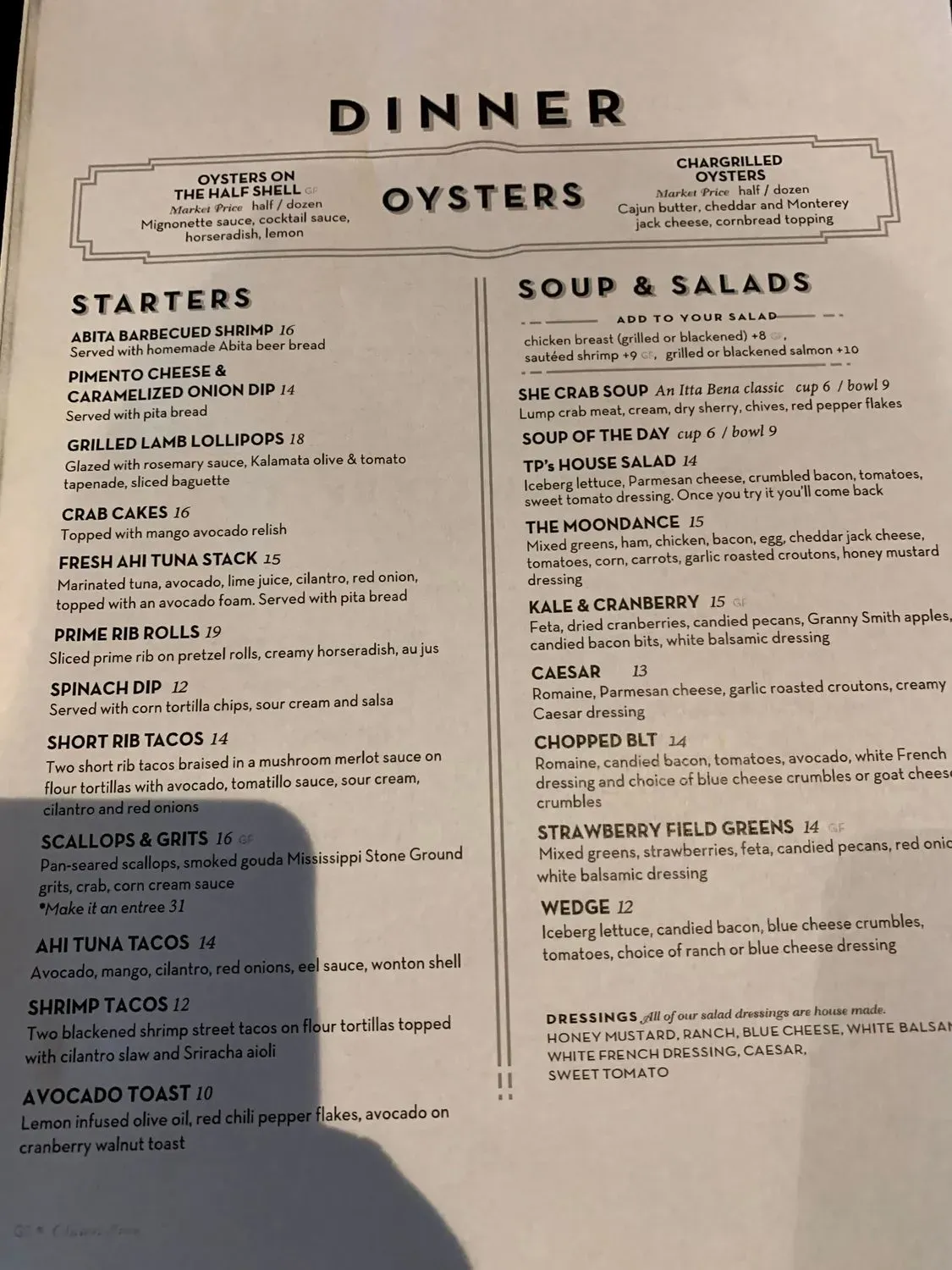 Menu 6