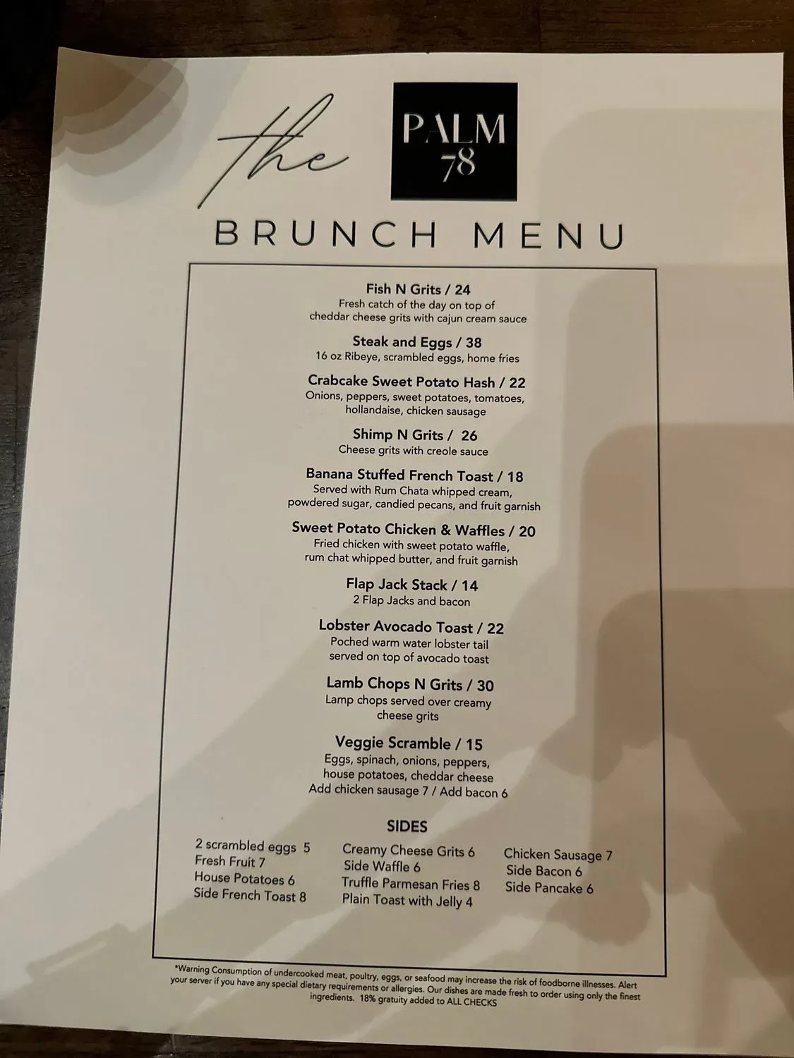 Menu 4