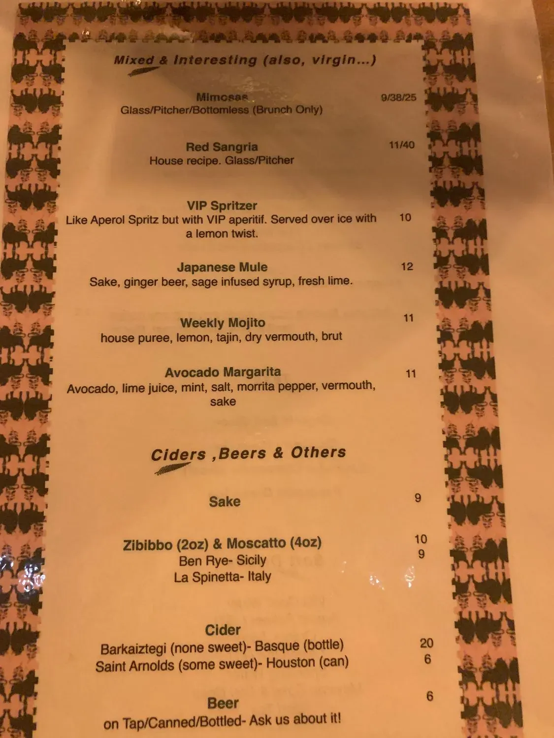 Menu 4