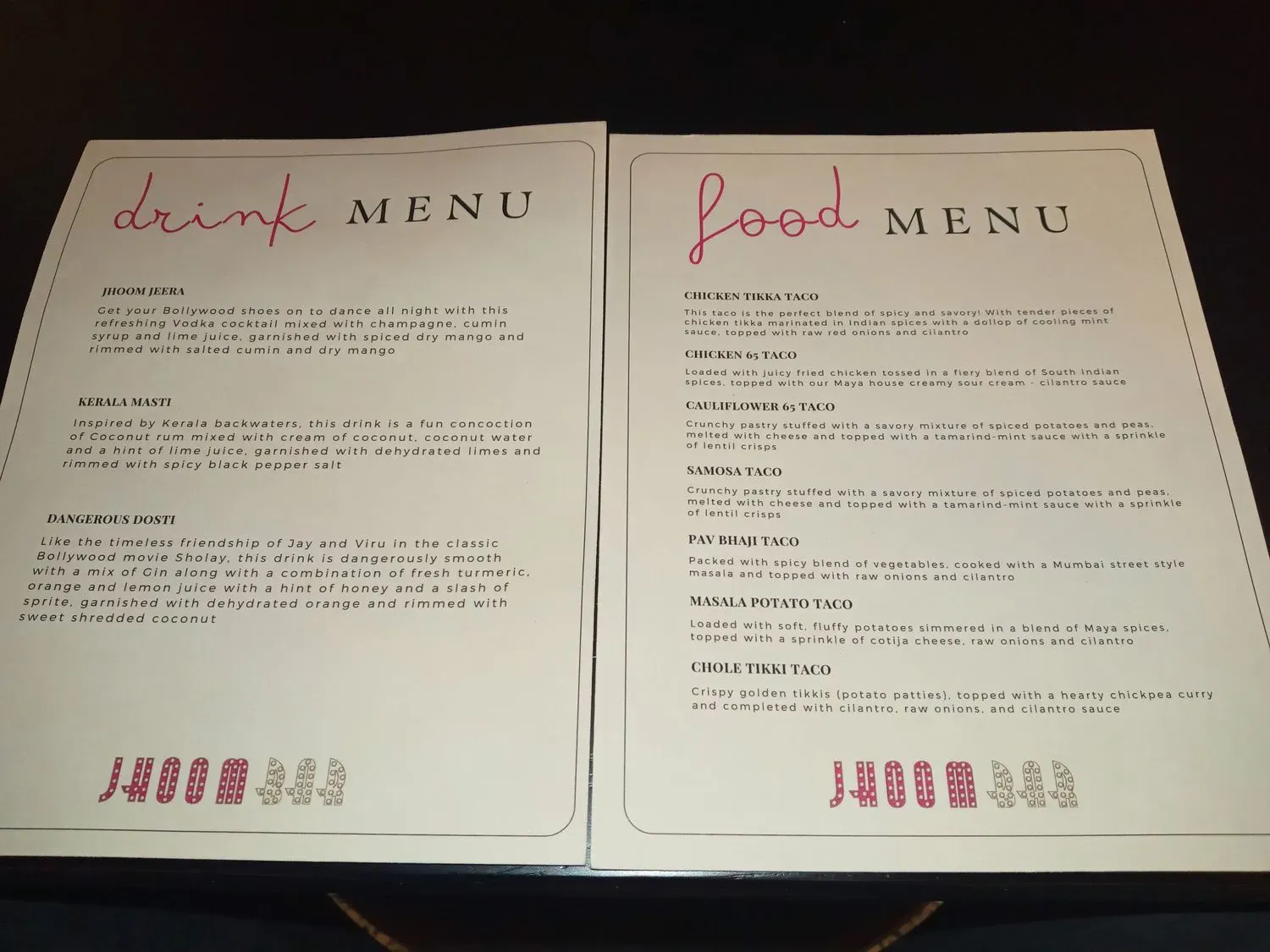 Menu 6