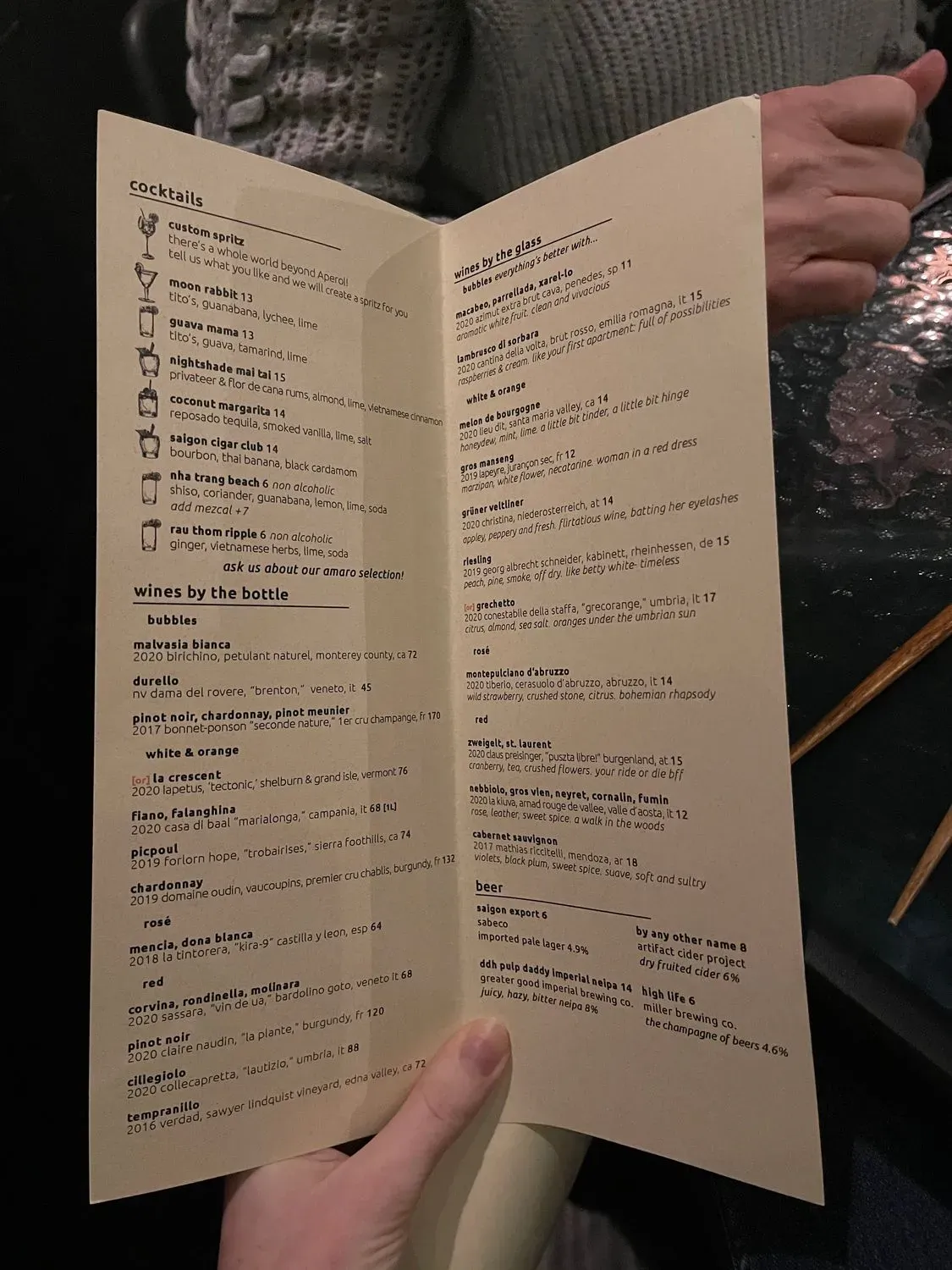 Menu 6