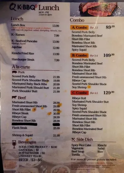 Menu 6