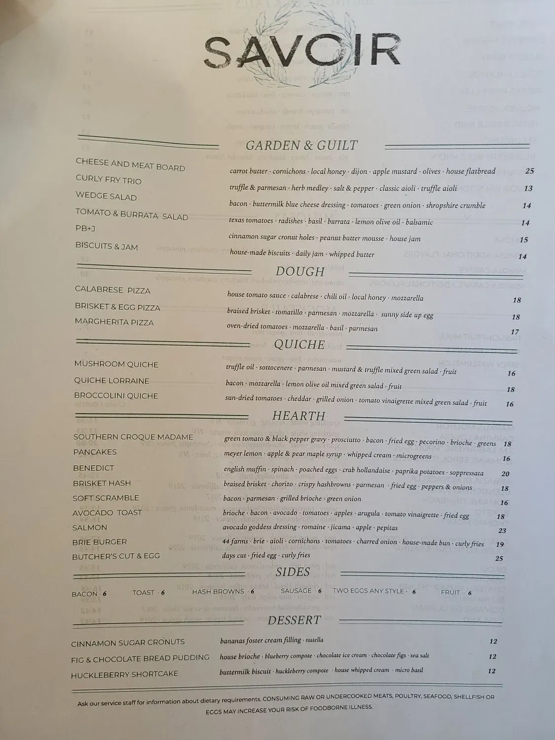 Menu 6