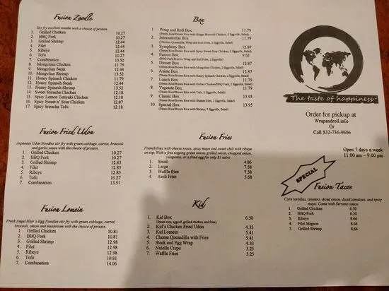 Menu 3