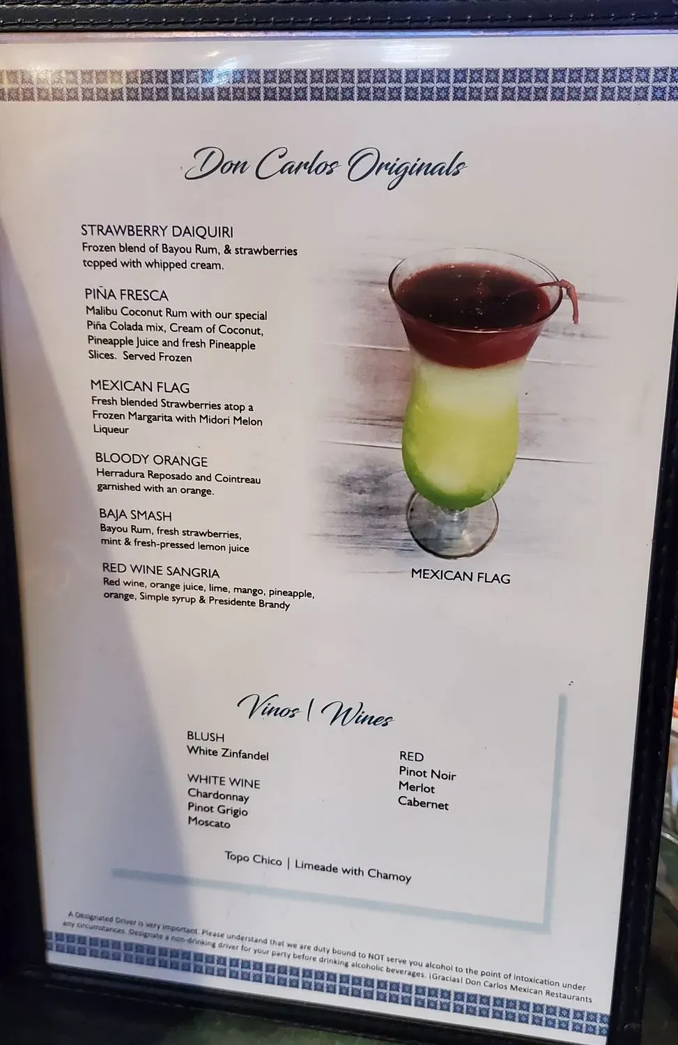 Menu 6