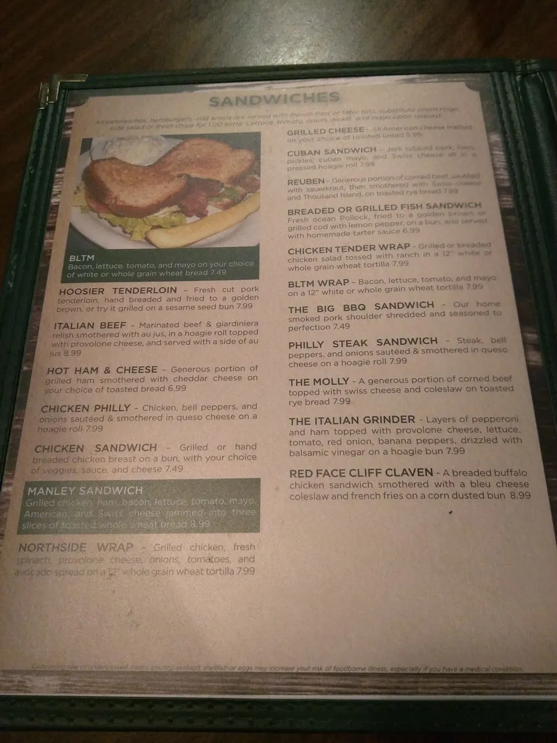 Menu 4