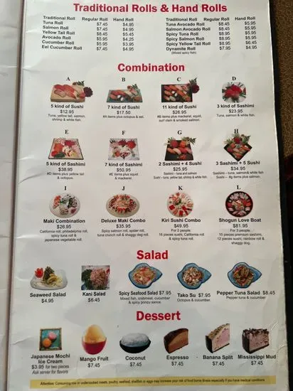 Menu 4