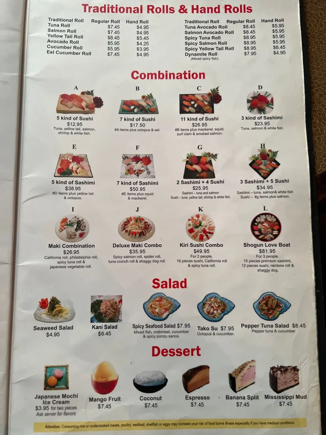 Menu 4