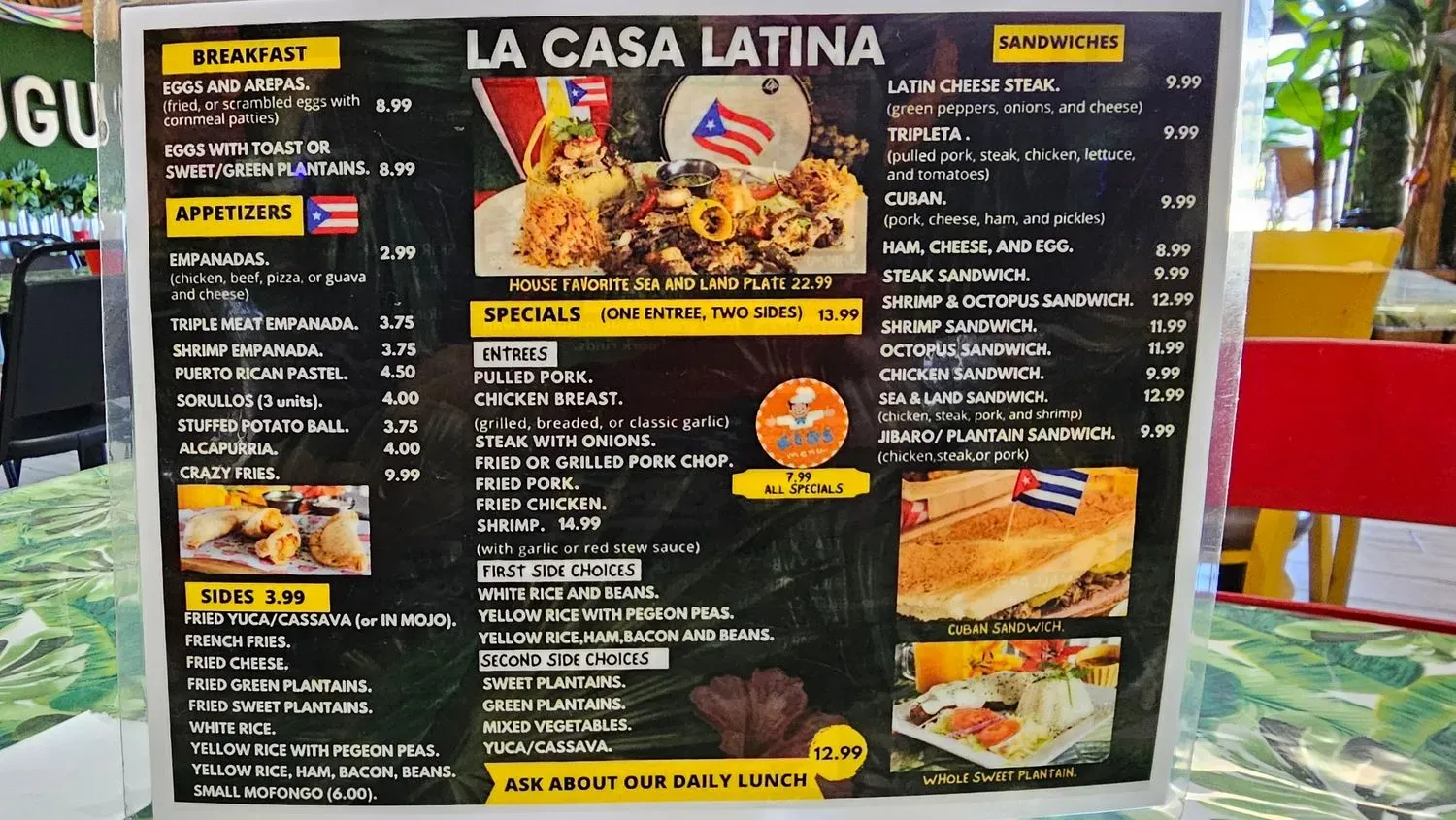 Menu 6