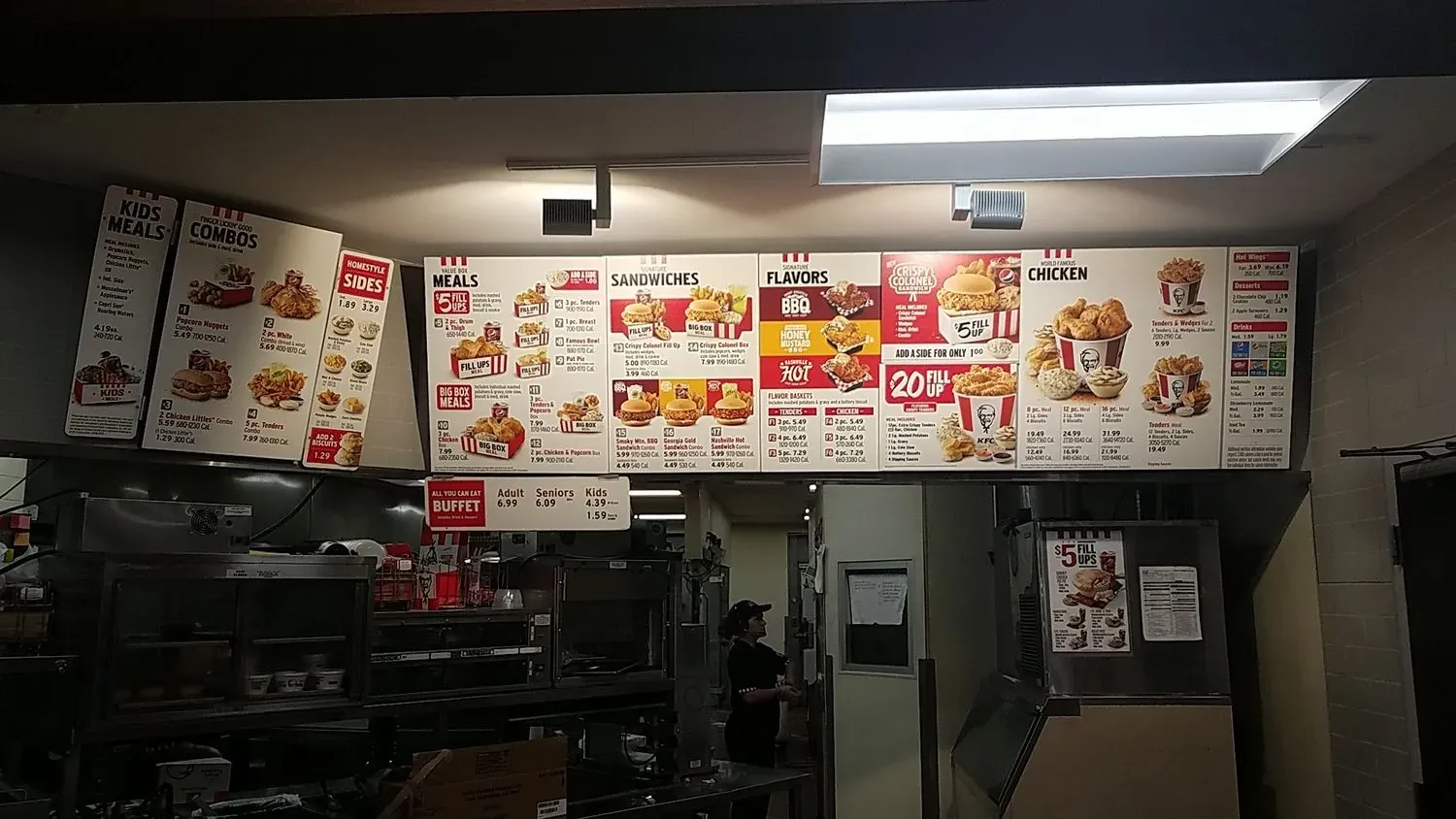 KFC Menu - Updated November 2025