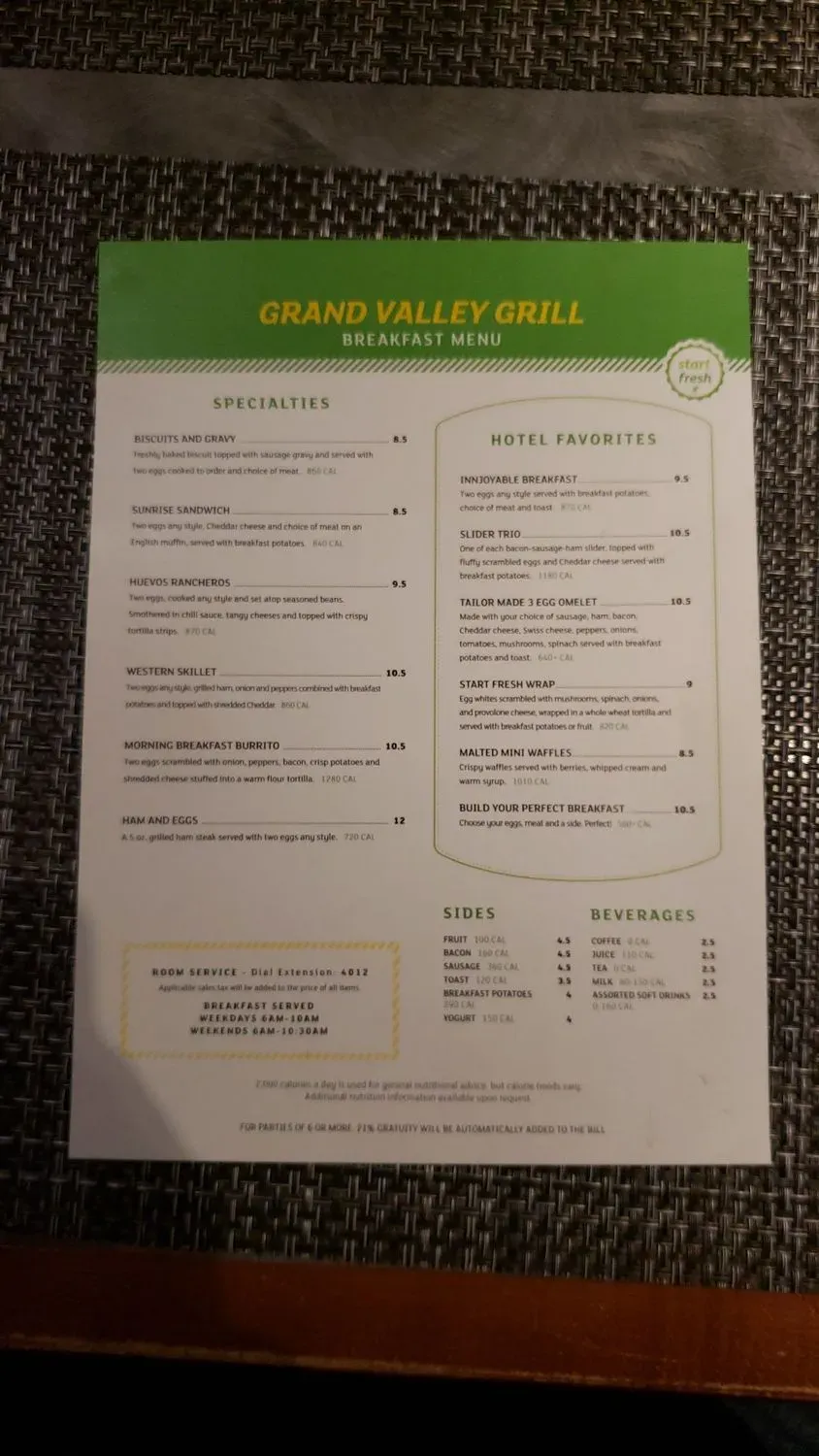 Menu 3