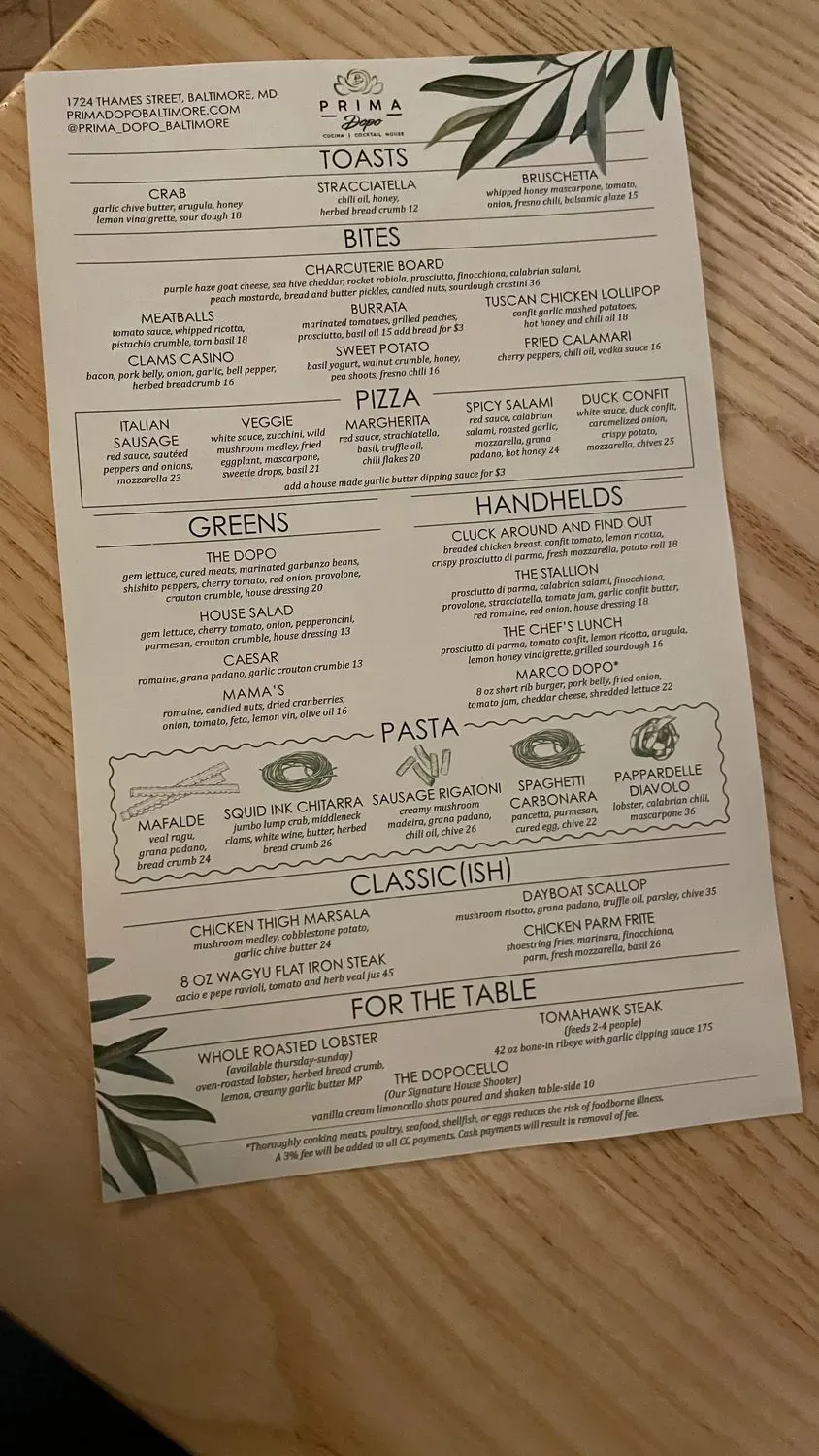 Menu 4