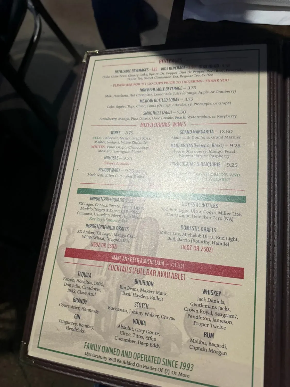 Menu 3