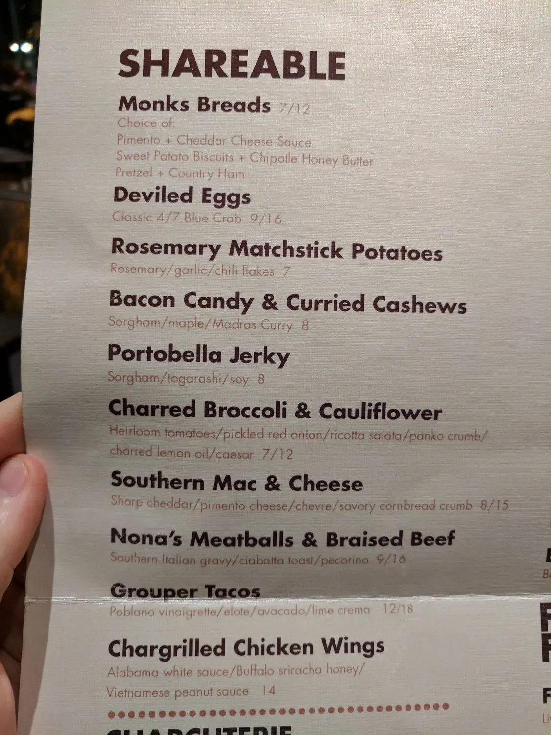 Menu 4