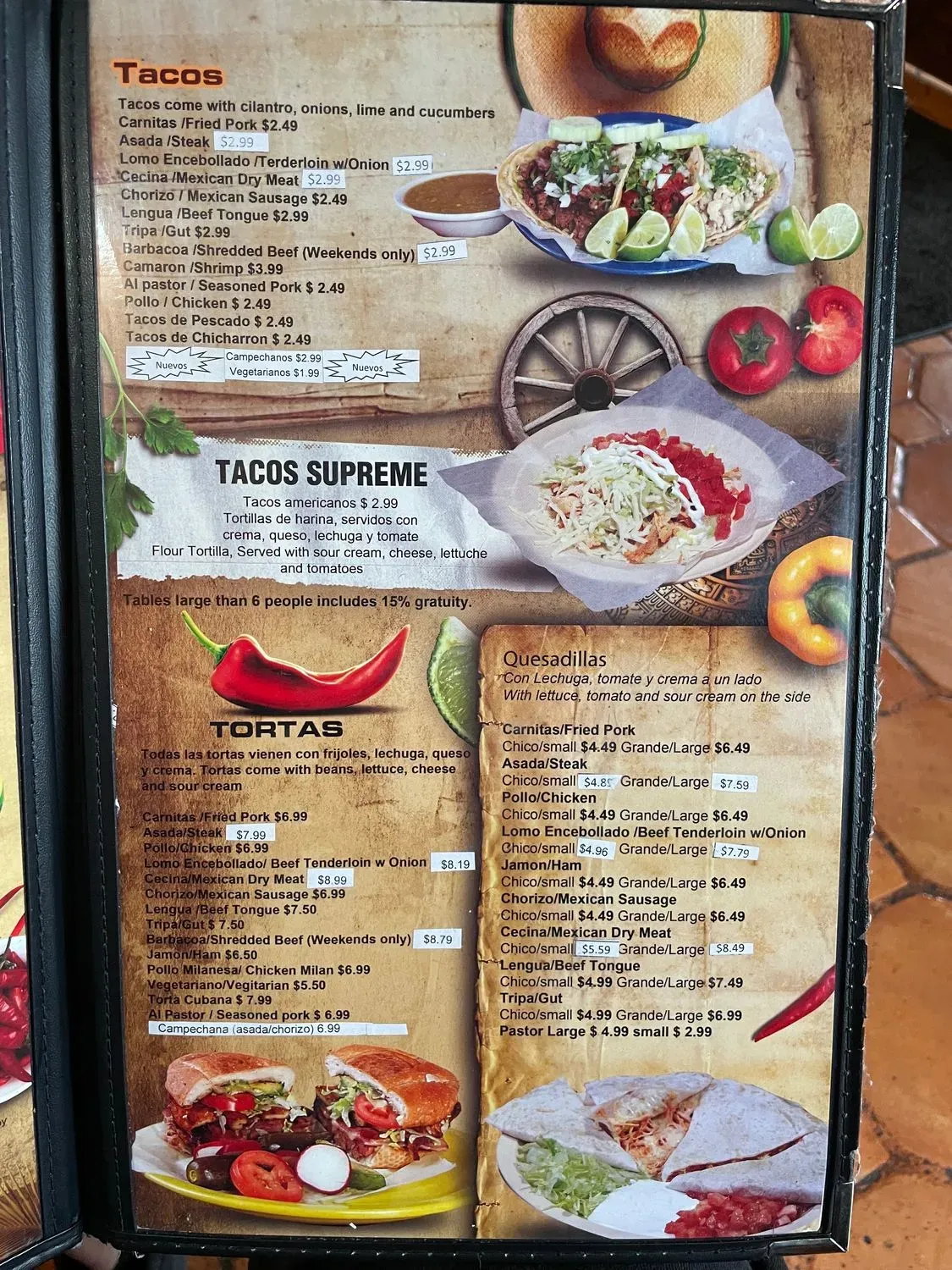 Menu 3