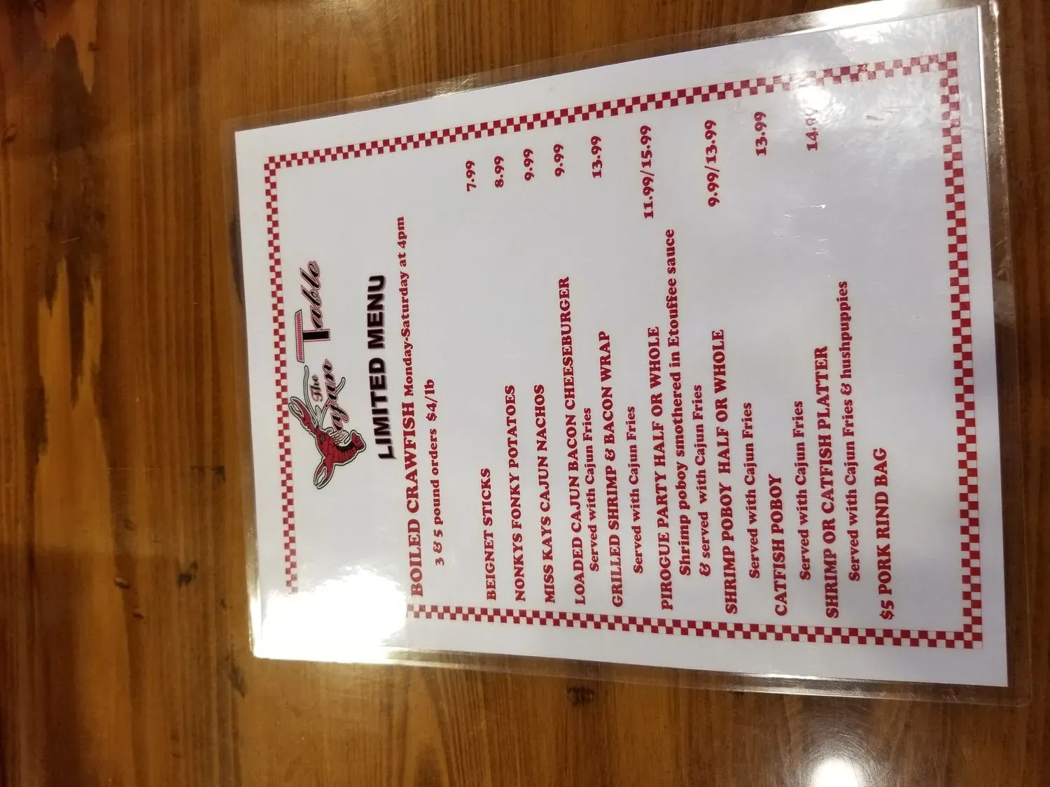 Menu 6