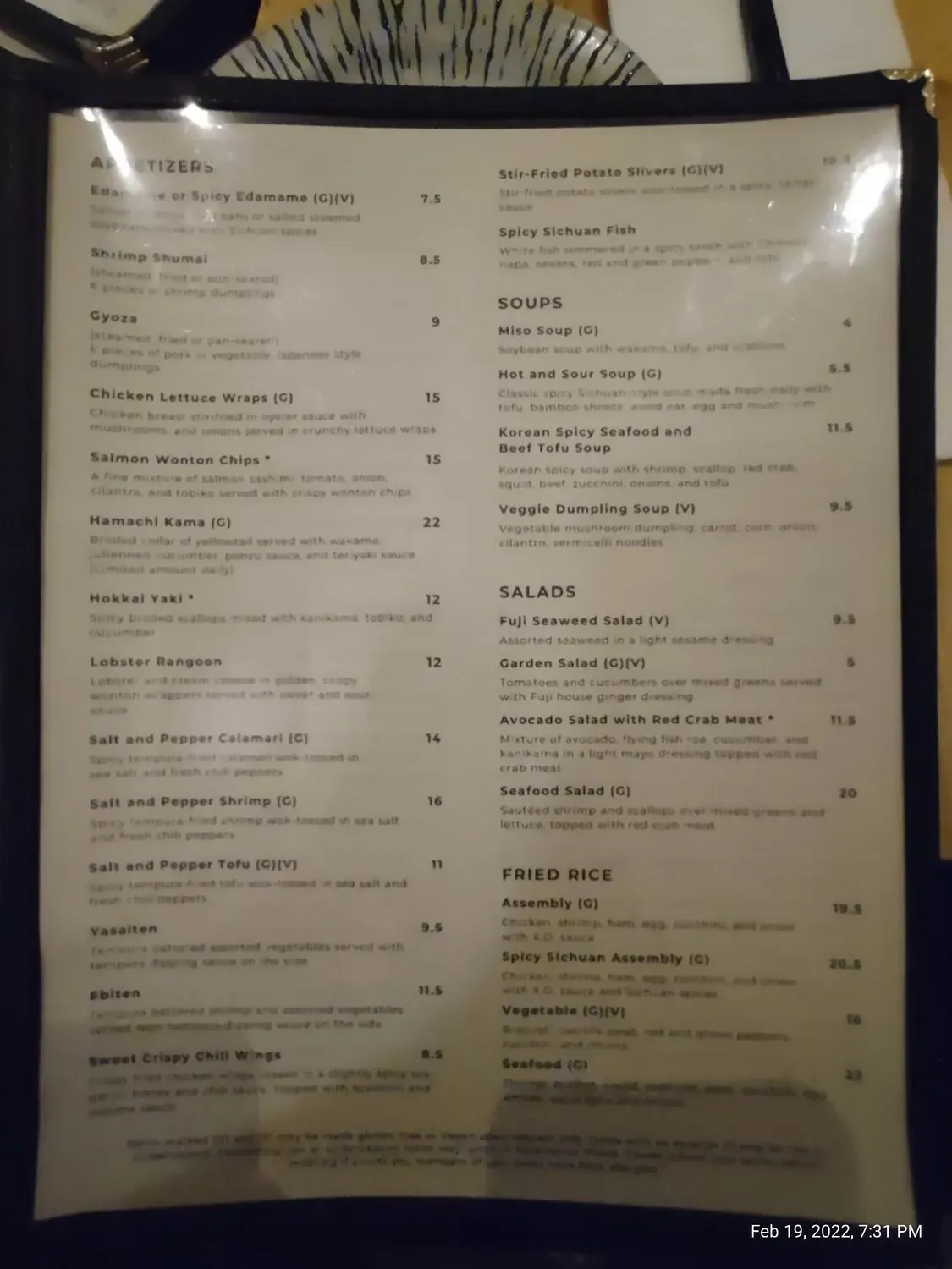 Menu 4