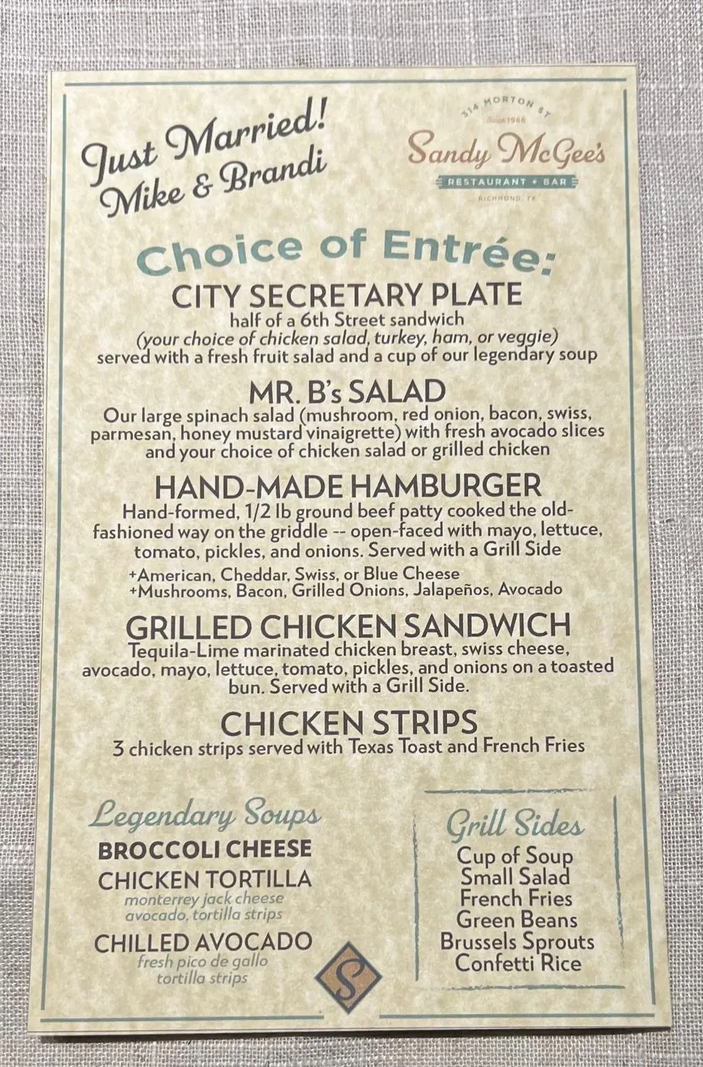 Menu 4