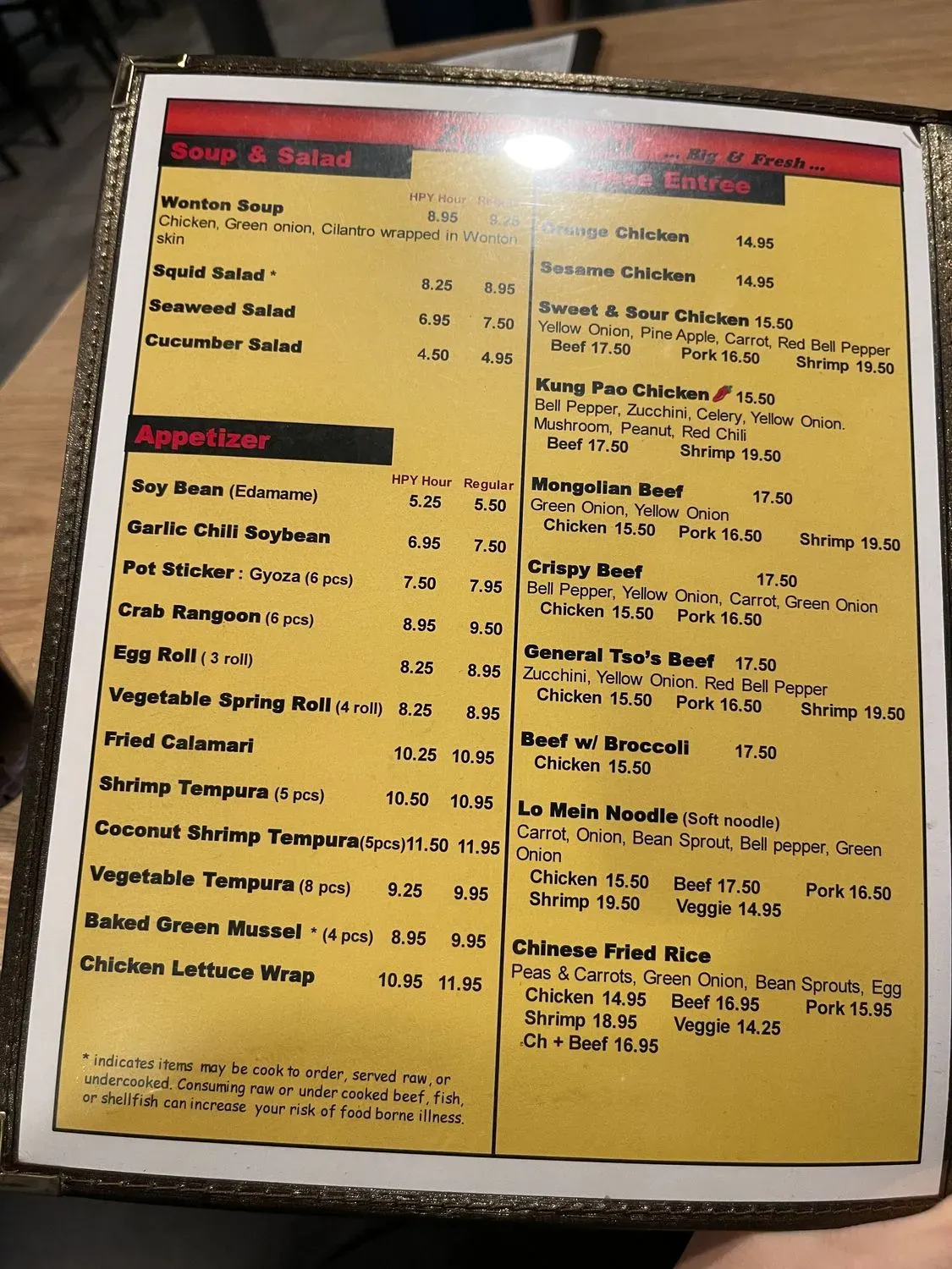 Menu 4