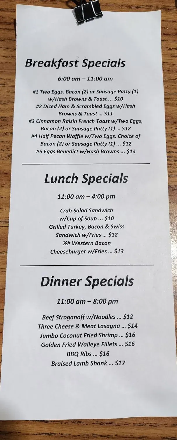 Menu 3