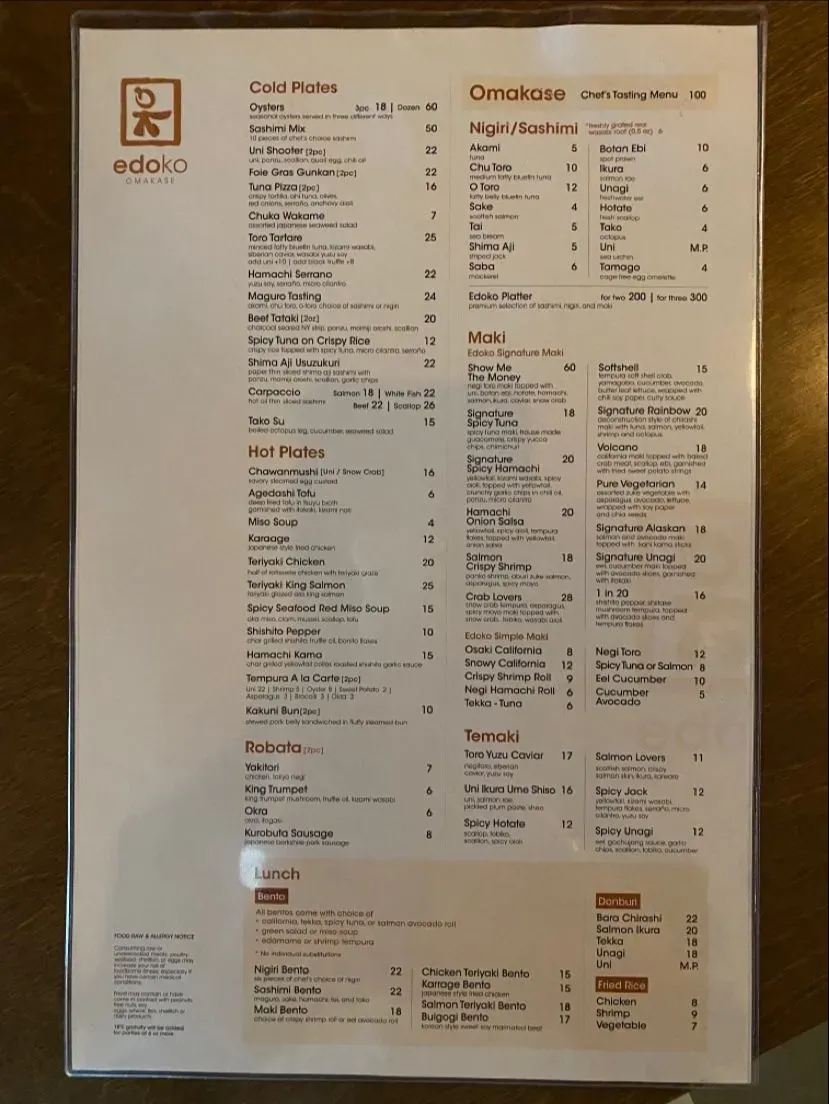 Menu 4