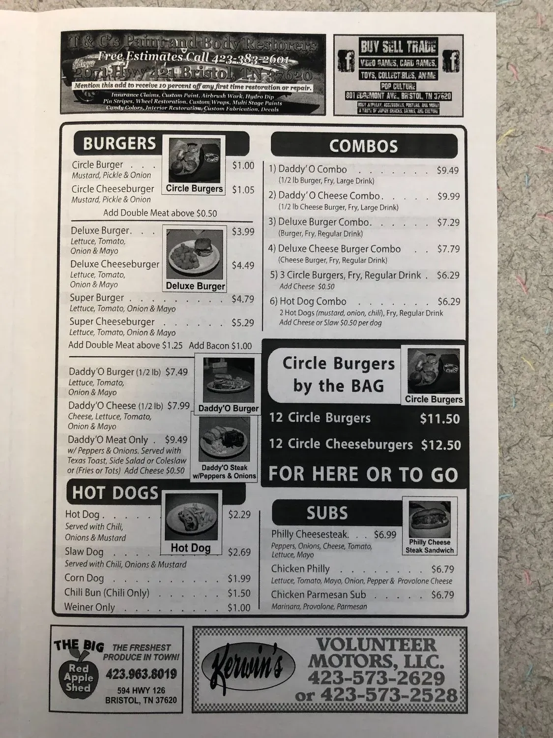 Menu 4