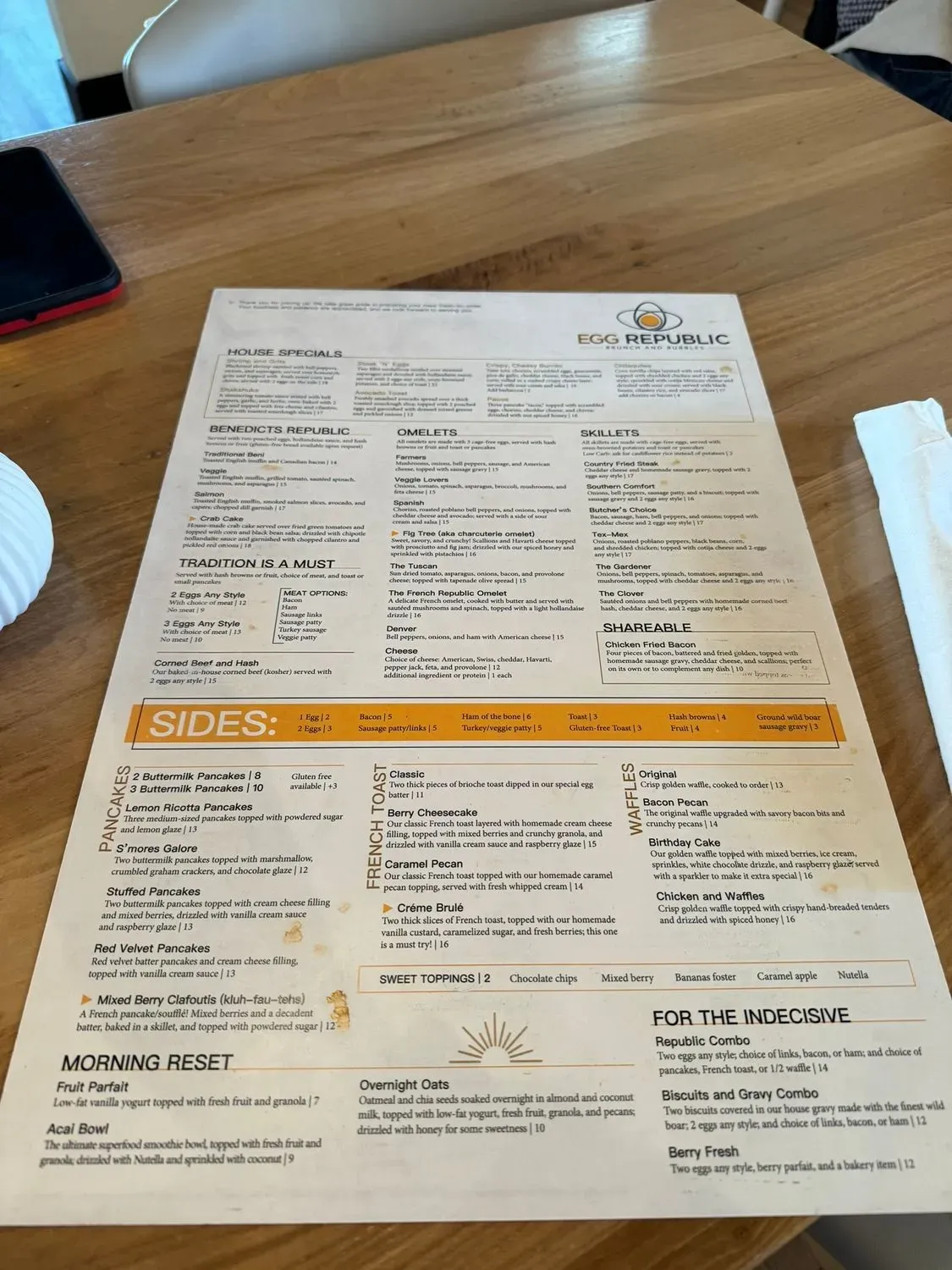 Menu 6