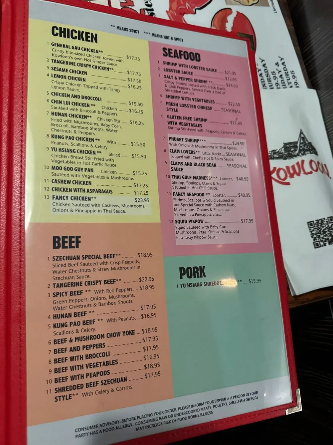 Menu 6