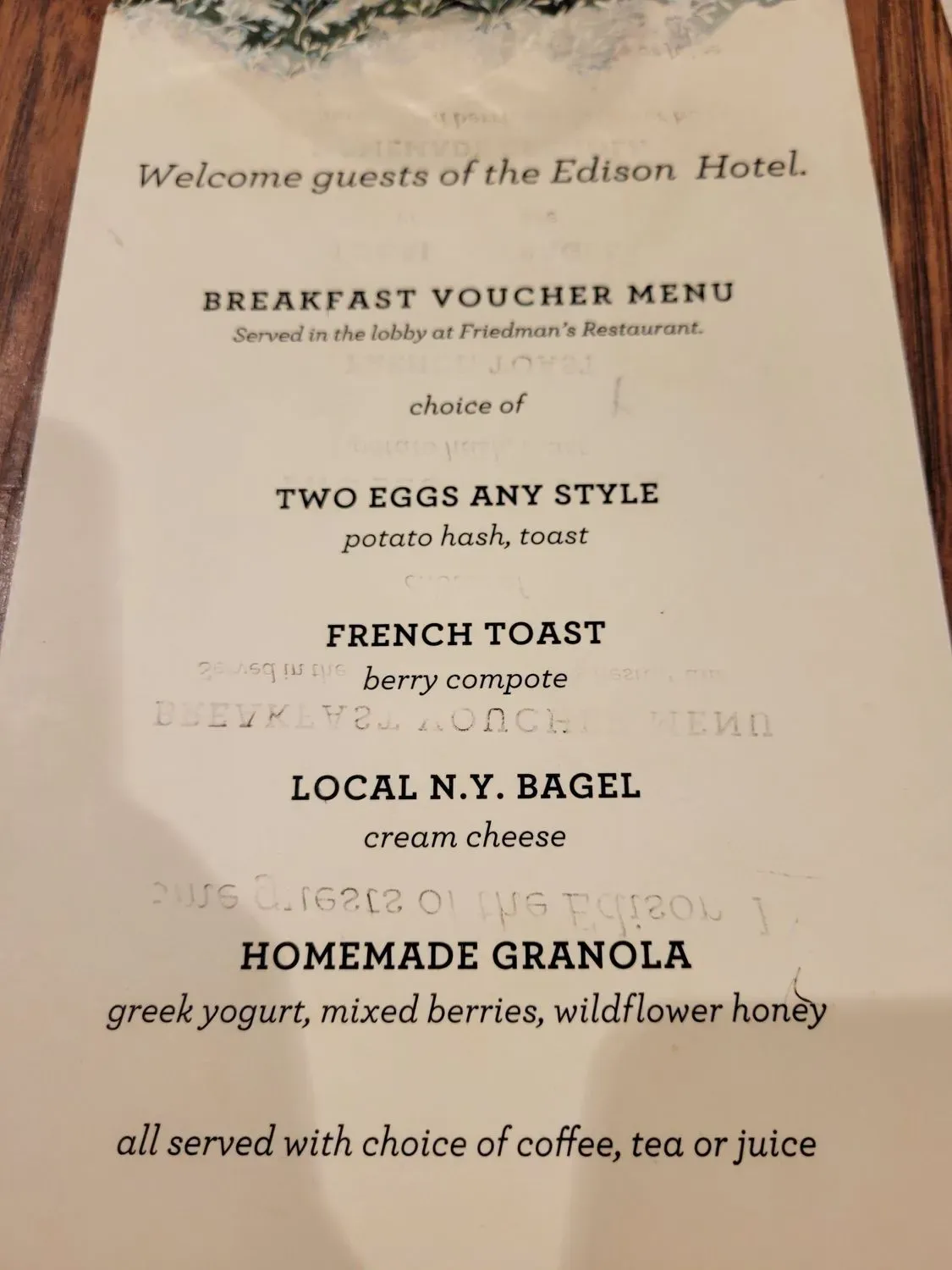 Menu 4