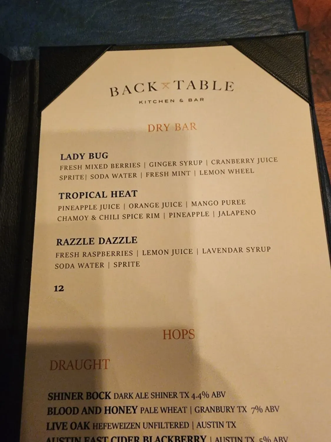 Menu 6