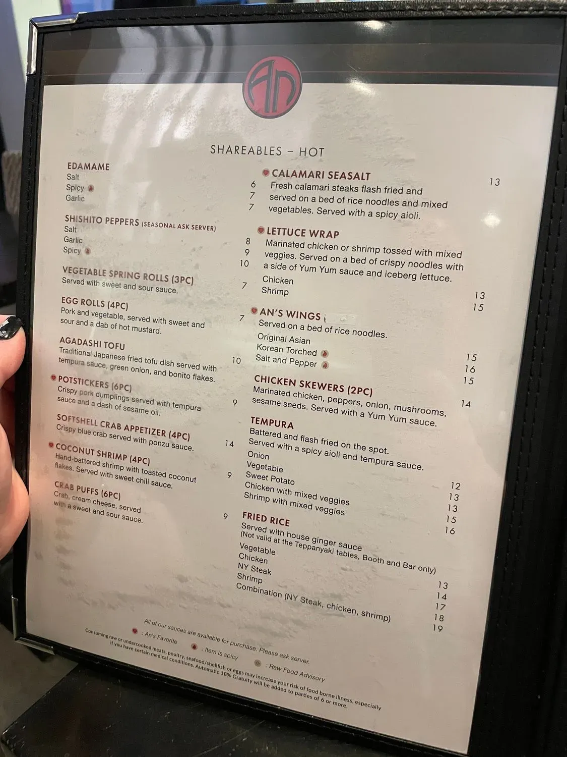 Menu 6