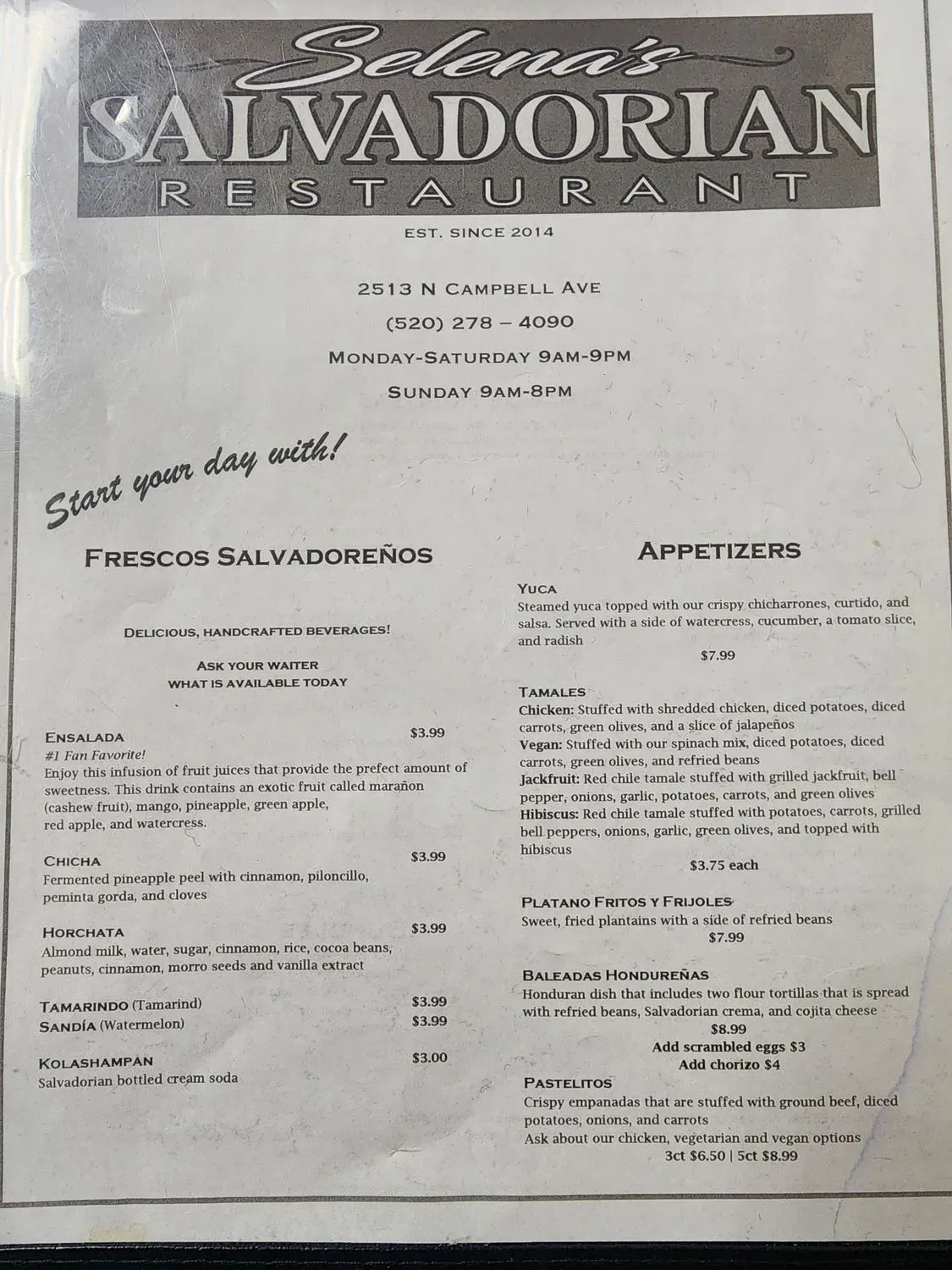 Menu 3