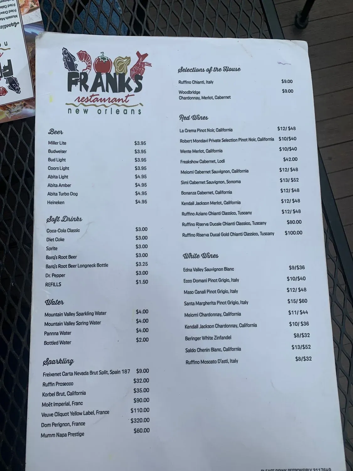 Menu 6