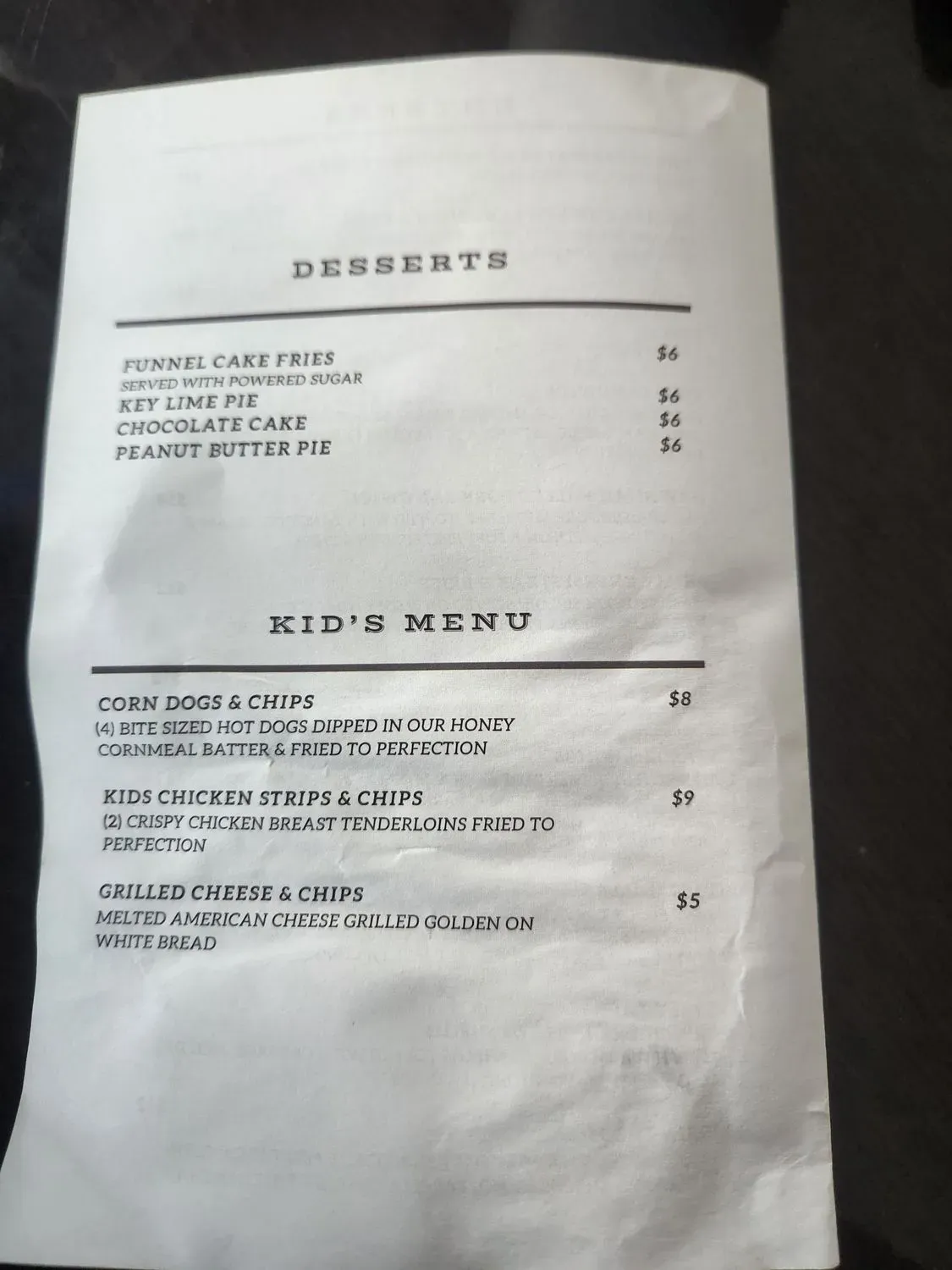 Menu 4