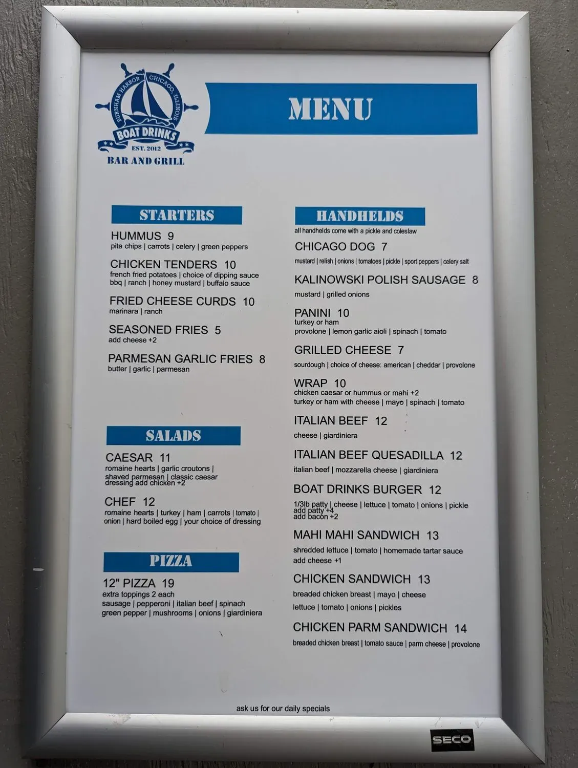 Menu 3