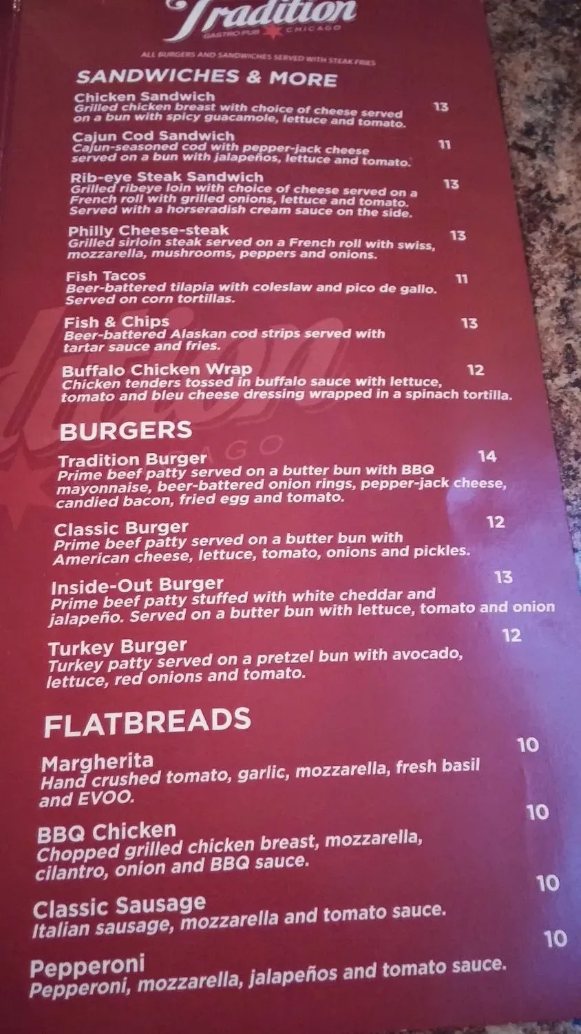 Menu 4