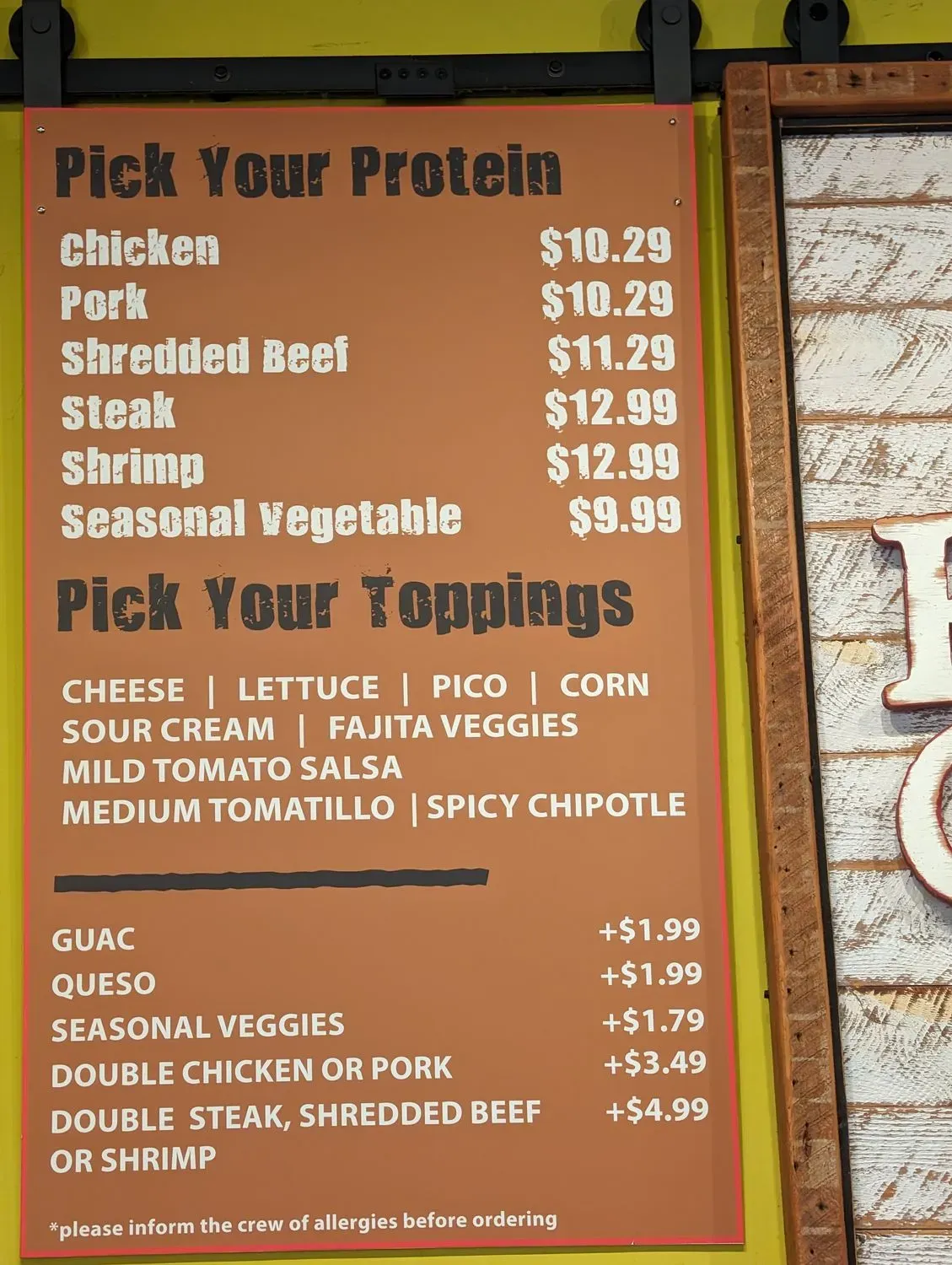 Menu 6