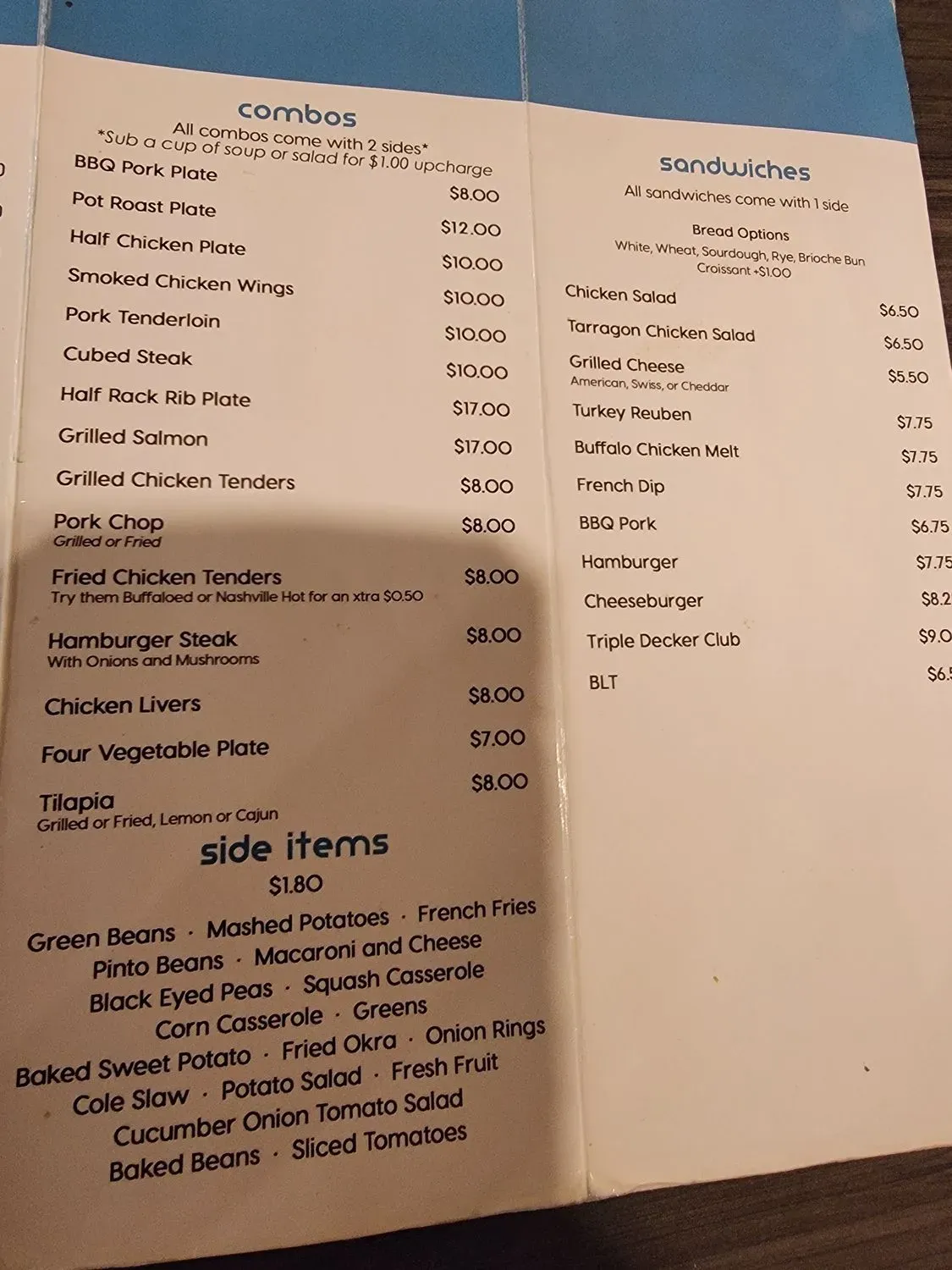 Menu 3