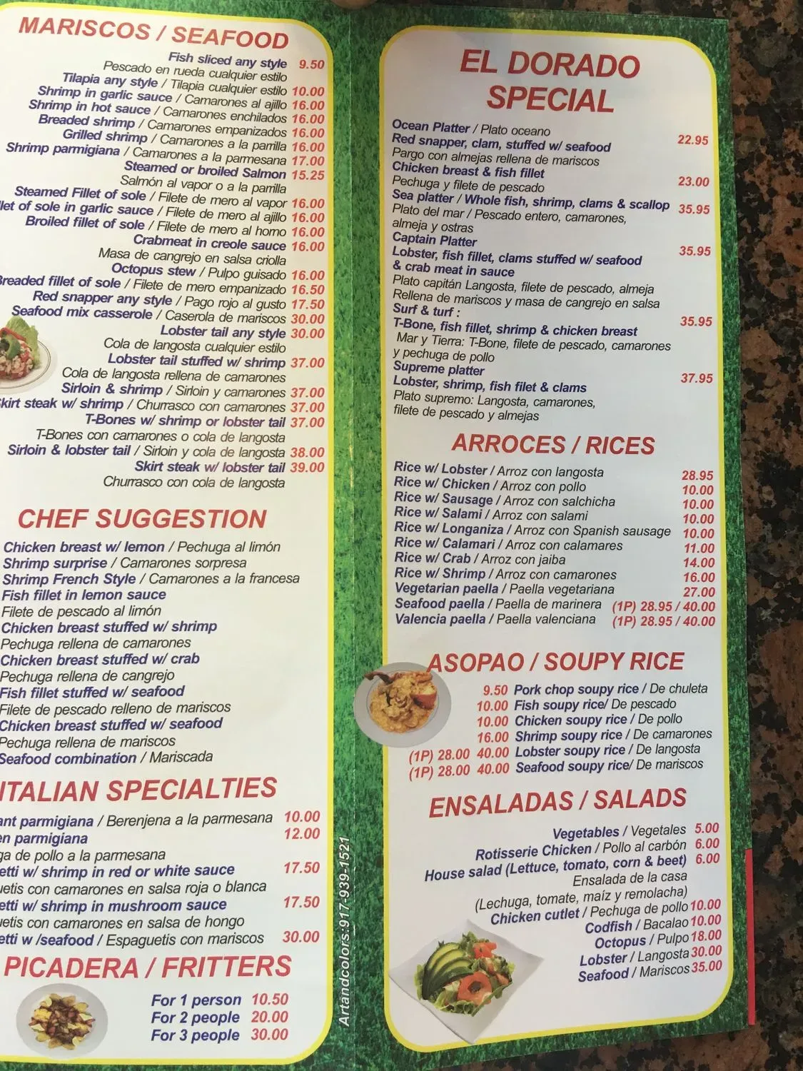 Menu 6