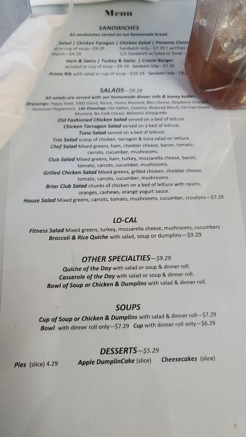 Menu 4