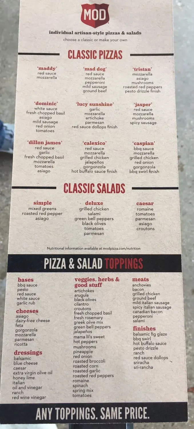 Menu 6