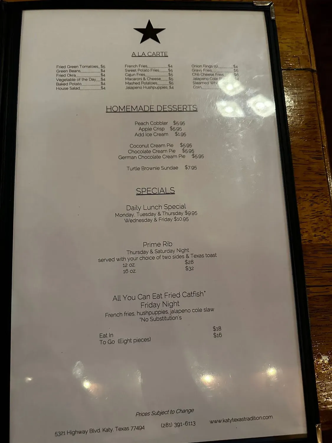 Menu 4