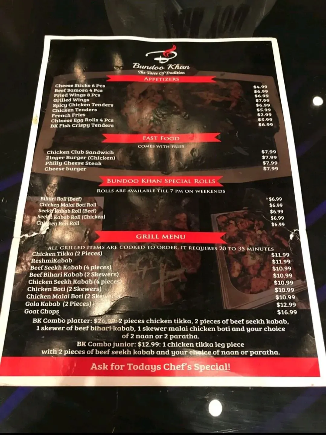 Menu 6