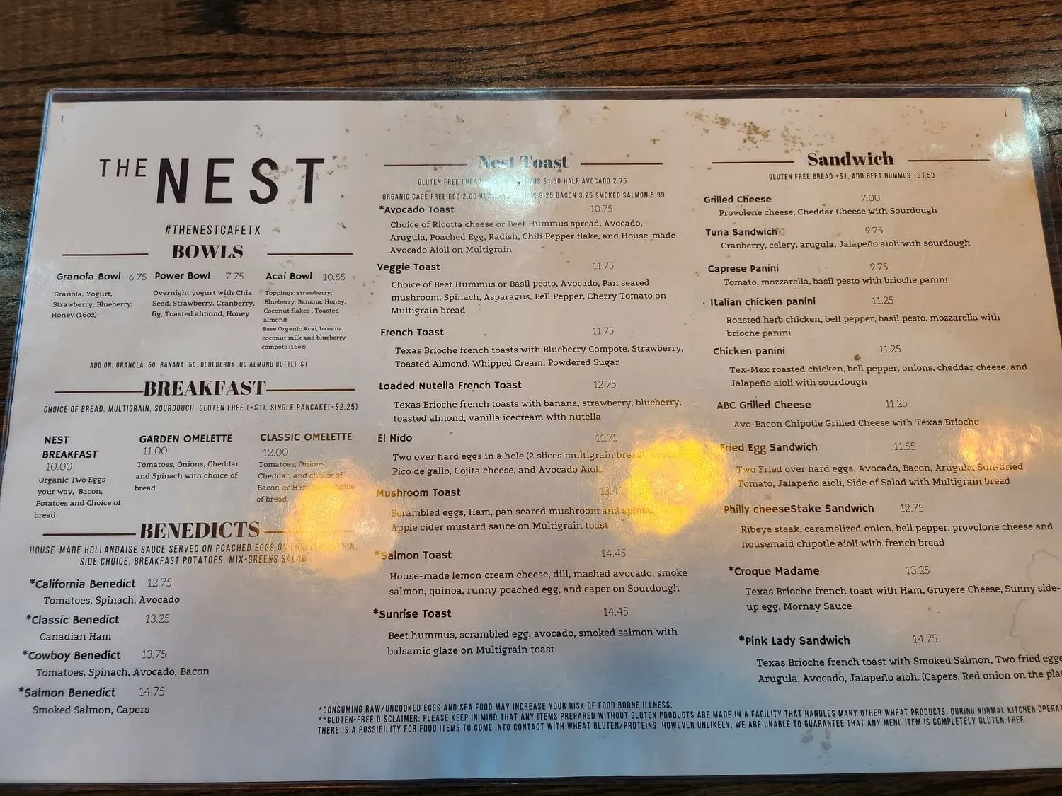 Menu 6