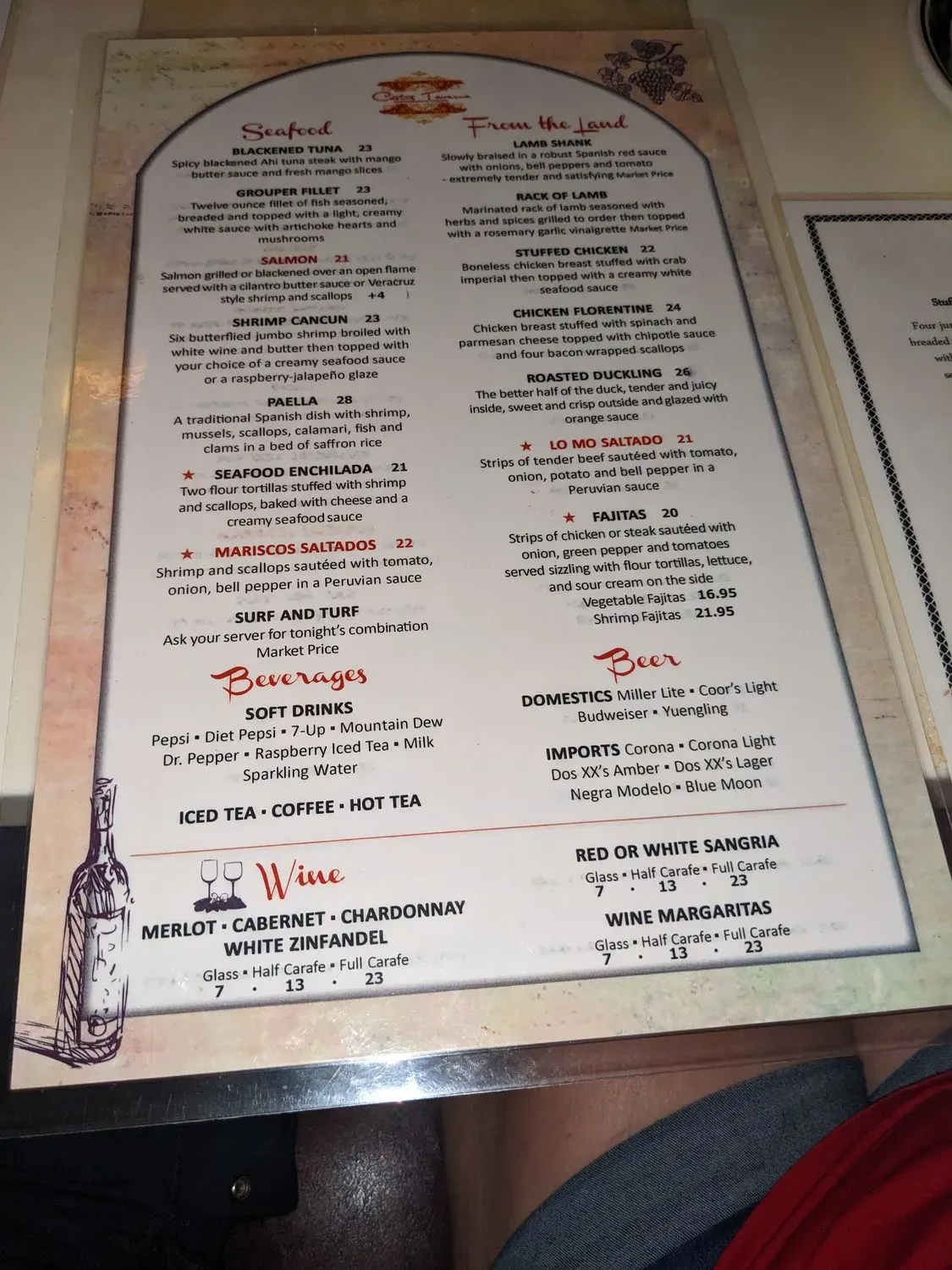 Menu 6