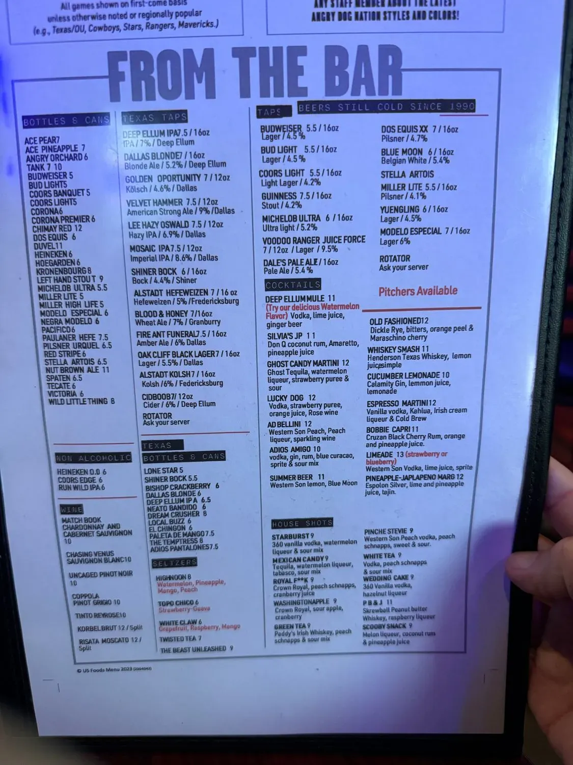 Menu 4